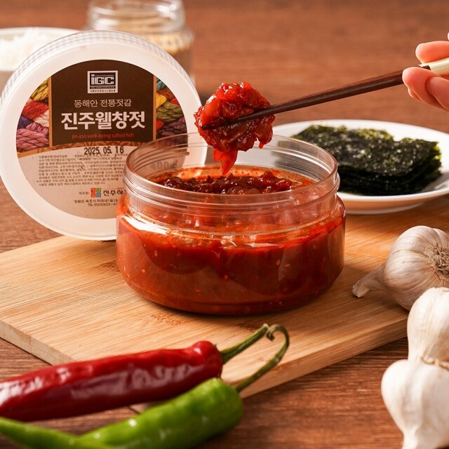 강원더몰,[진주식품] 진주웰창젓(웰빙창란젓) (400g)
