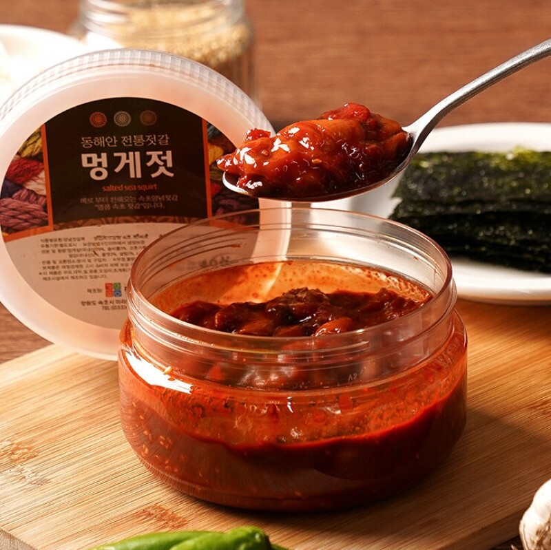 강원더몰,[진주식품]젓갈2종세트 백명란400g,국내산 멍게젓400g