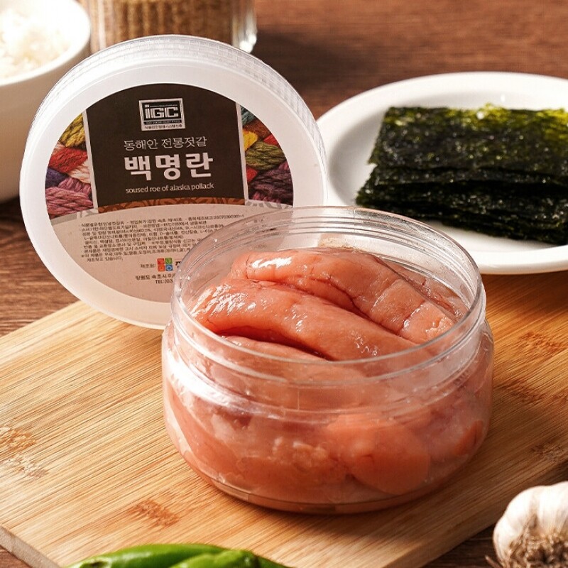 강원더몰,[진주식품]젓갈2종세트 백명란400g,국내산 멍게젓400g